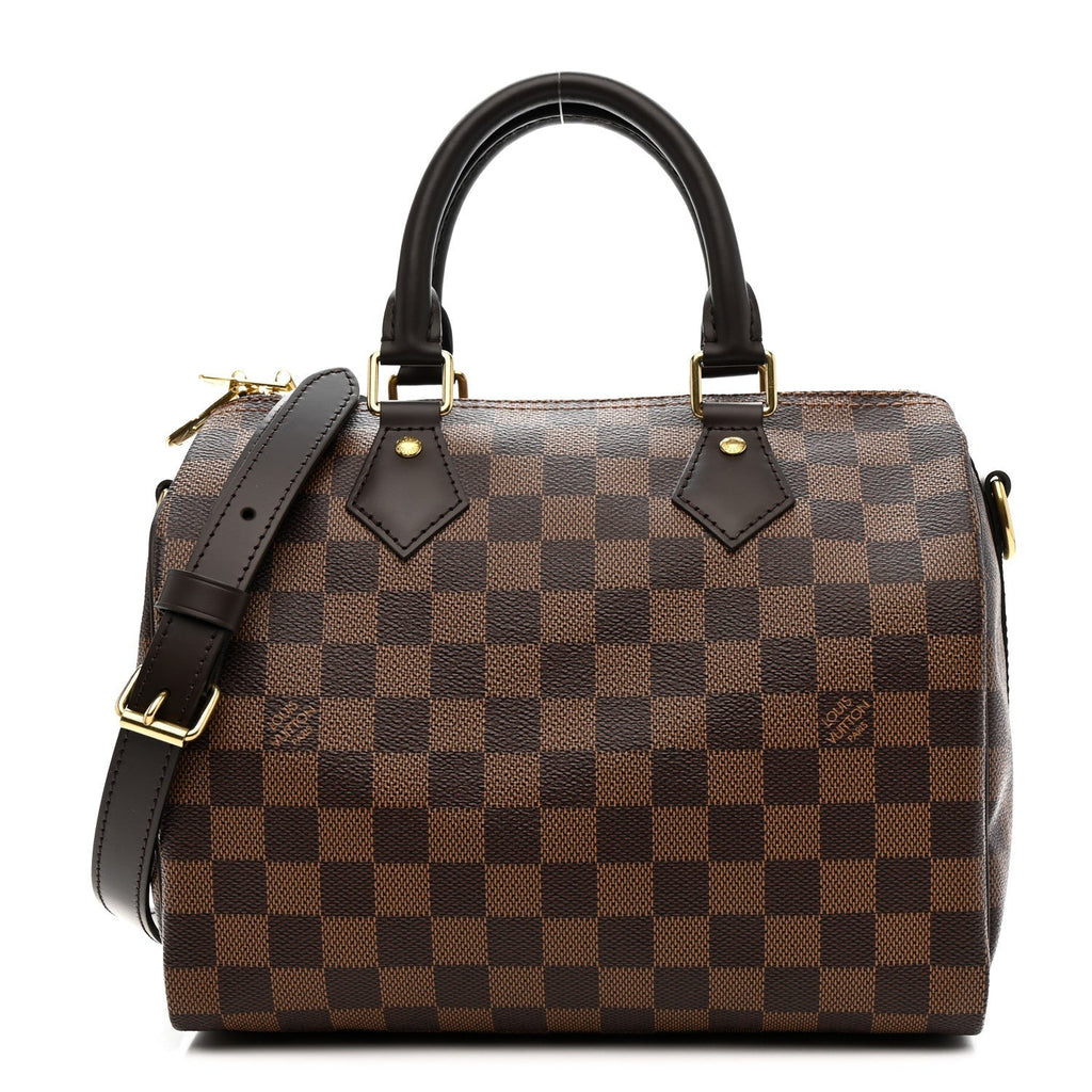 Damier Ebene Speedy Bandouliere 25