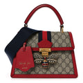 GG Supreme Monogram Small Queen Margaret Top Handle Bag Red