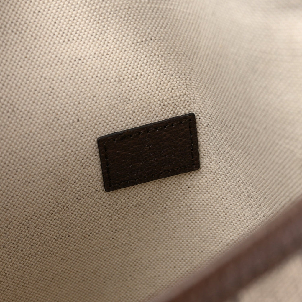 GG Supreme Monogram Web Medium Neo Vintage Flap Messenger Bag Beige New Acero