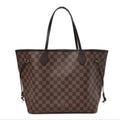 Damier Ebene Neo Neverfull MM Rose Ballerine