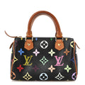 Monogram Multicolor Mini Sac HL Speedy Black