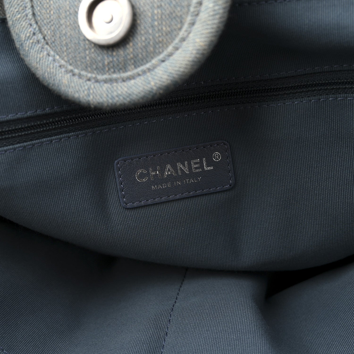 Denim Medium Deauville Tote Light Blue
