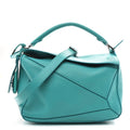 Nappa Lambskin Small Featherlight Puzzle Bag Aquamarine