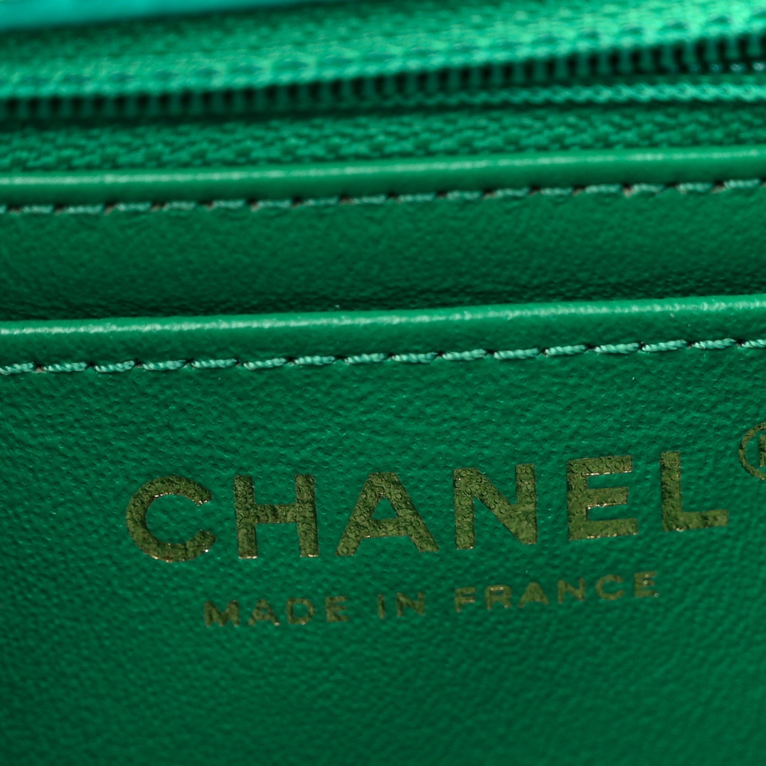 Aged Calfskin Quilted 2.55 Reissue Mini Flap Green