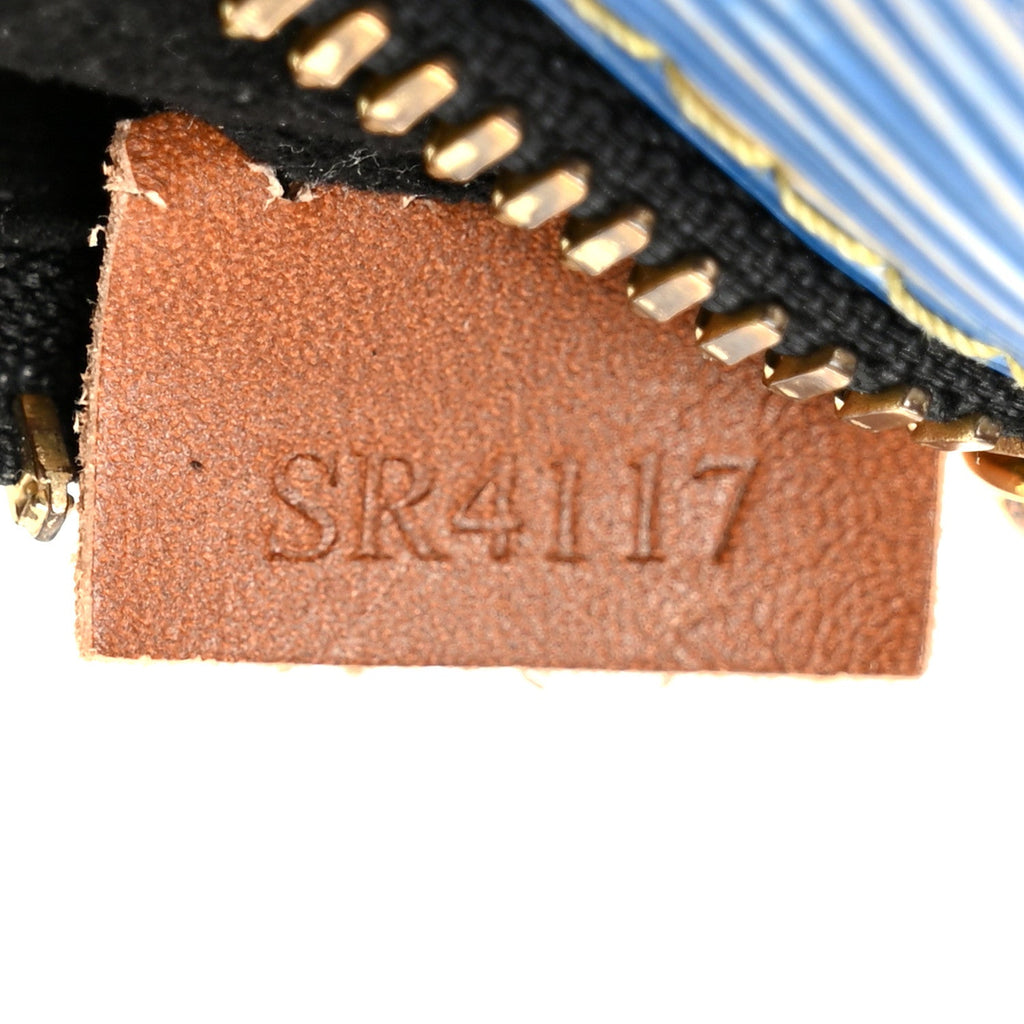 Epi Reverse Monogram Pochette Metis Denim Light