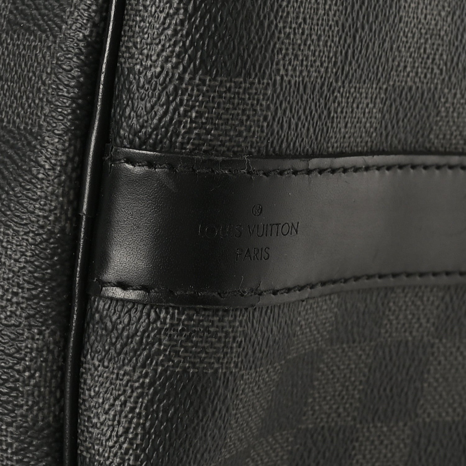 Damier Graphite Keepall Bandouliere 55