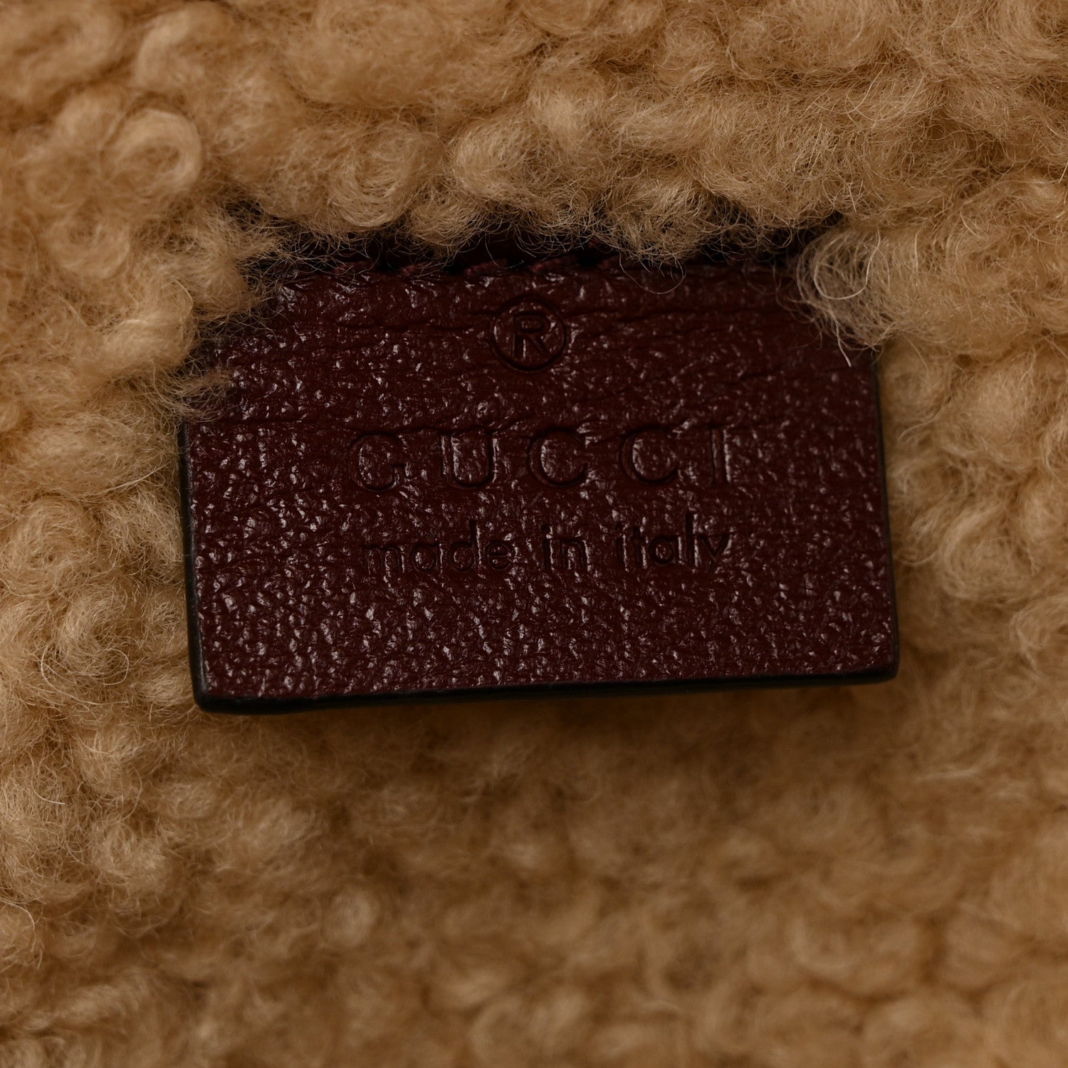 Azalea Calfskin Wool Matelasse Diagonal Small GG Marmont Shoulder Bag Sand Desert
