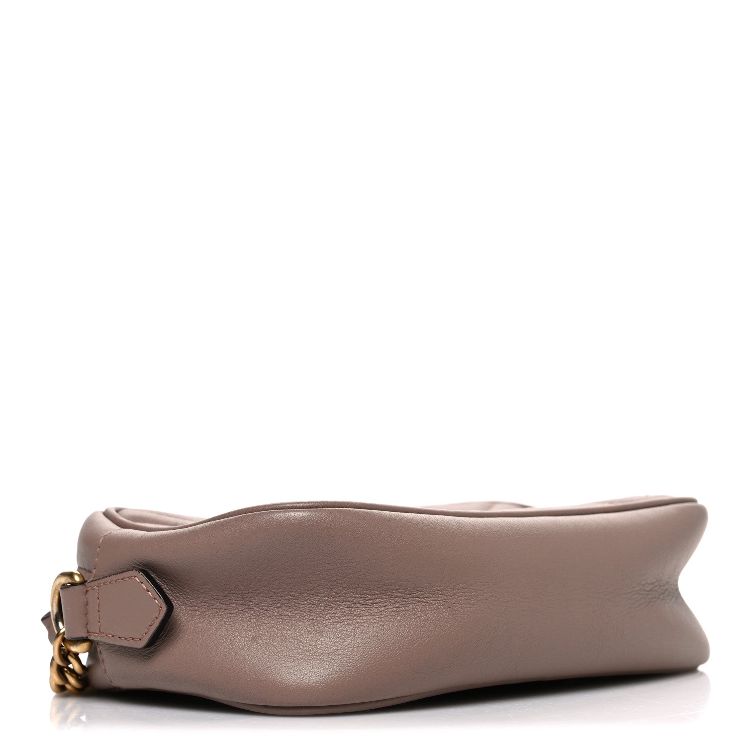 Calfskin Matelasse Mini GG Marmont Chain Shoulder Bag Porcelain Rose