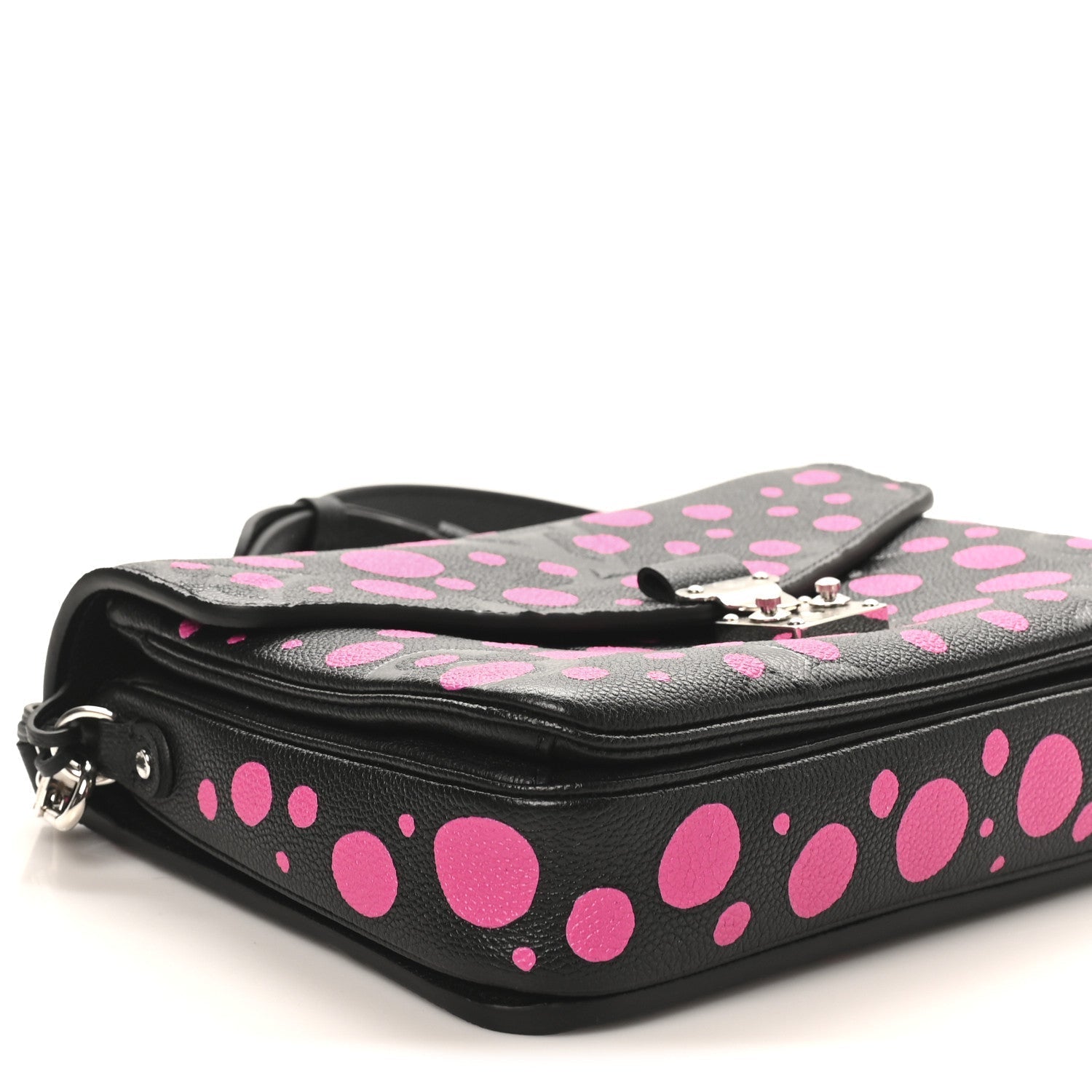 LV x YK Empreinte Monogram Giant Pochette Metis Black Fuchsia