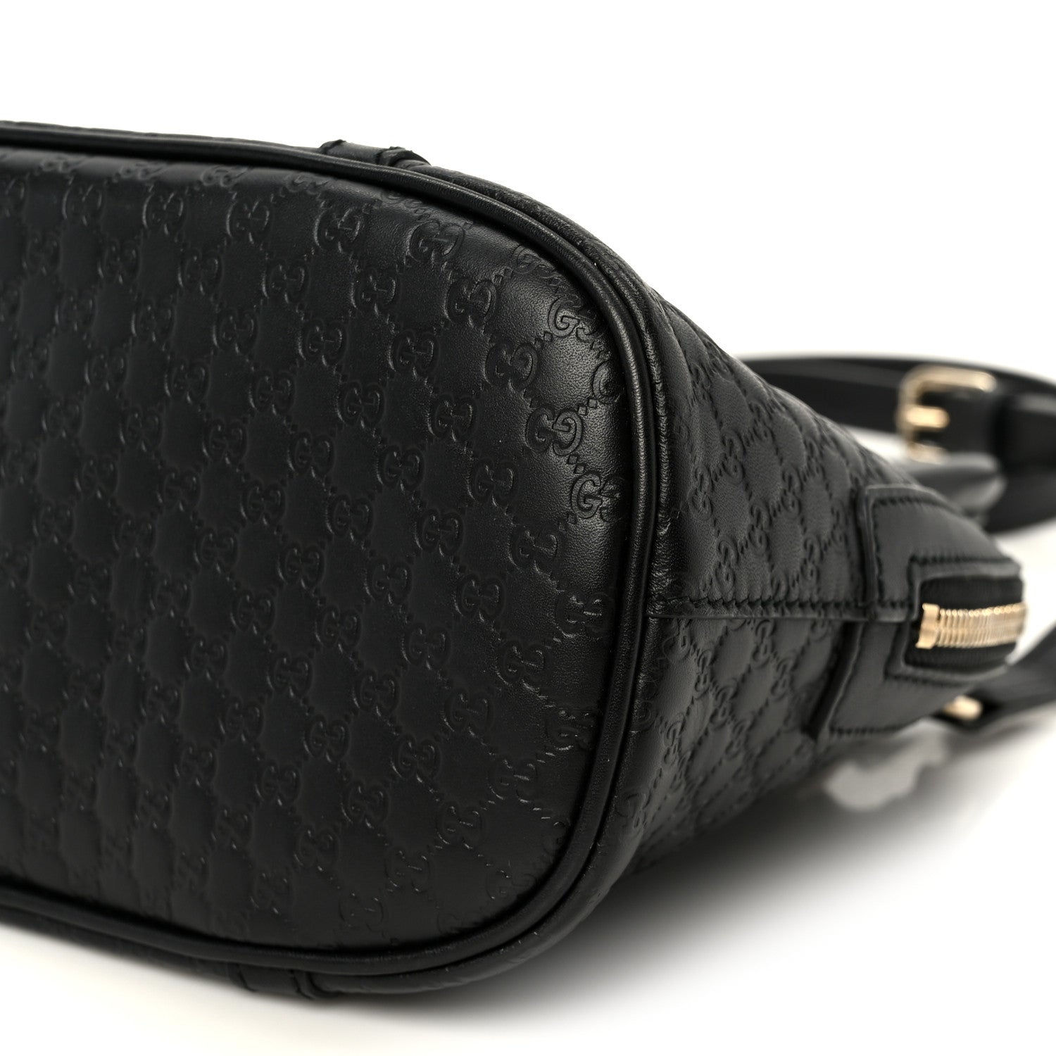 Microguccissima Mini Dome Bag Black