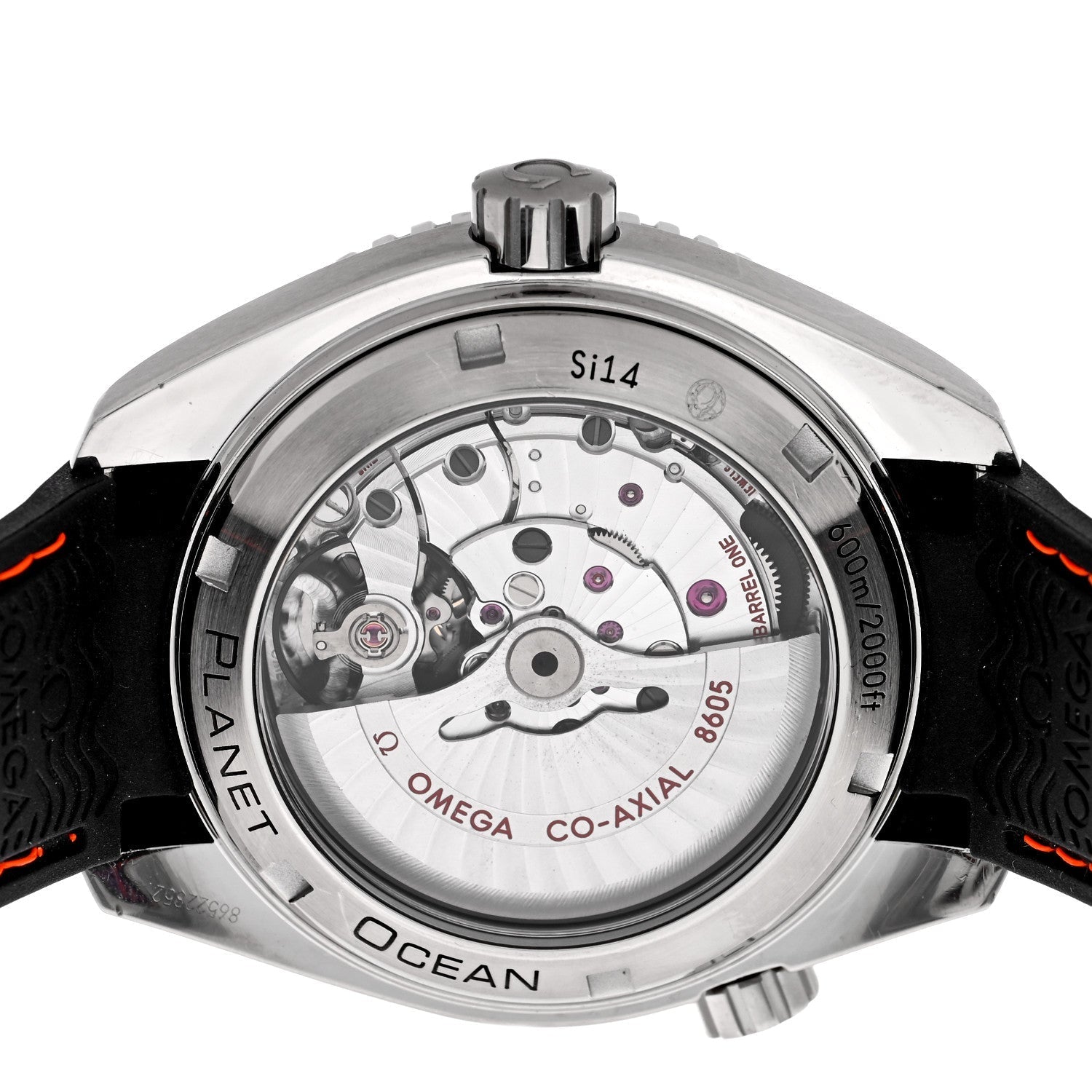 Stainless Steel Calfskin 43mm Seamaster Planet Ocean GMT Co-Axial Chronometer Automatic Watch Black 232.32.44.22.01.002