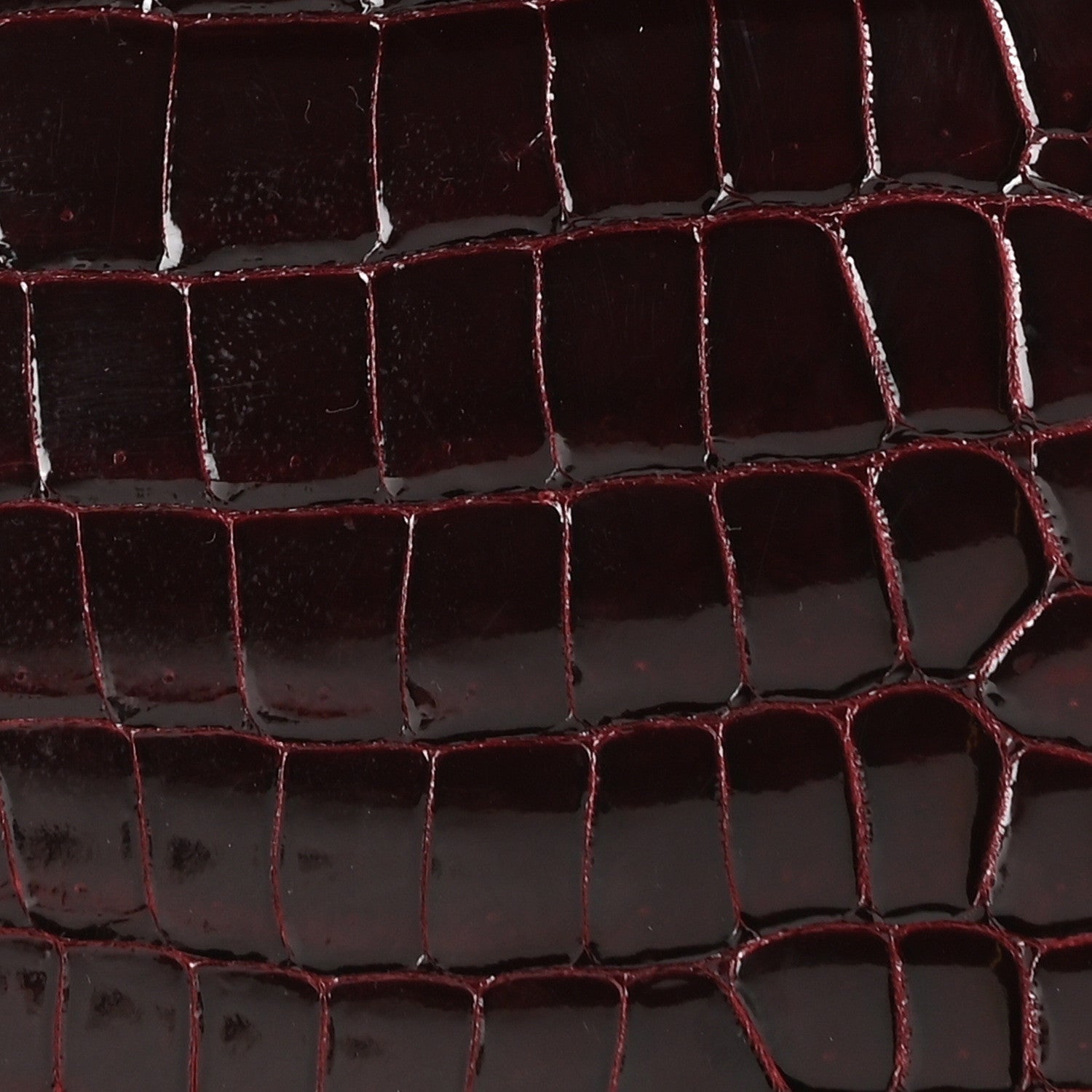 Shiny Porosus Crocodile Birkin 35 Bourgogne