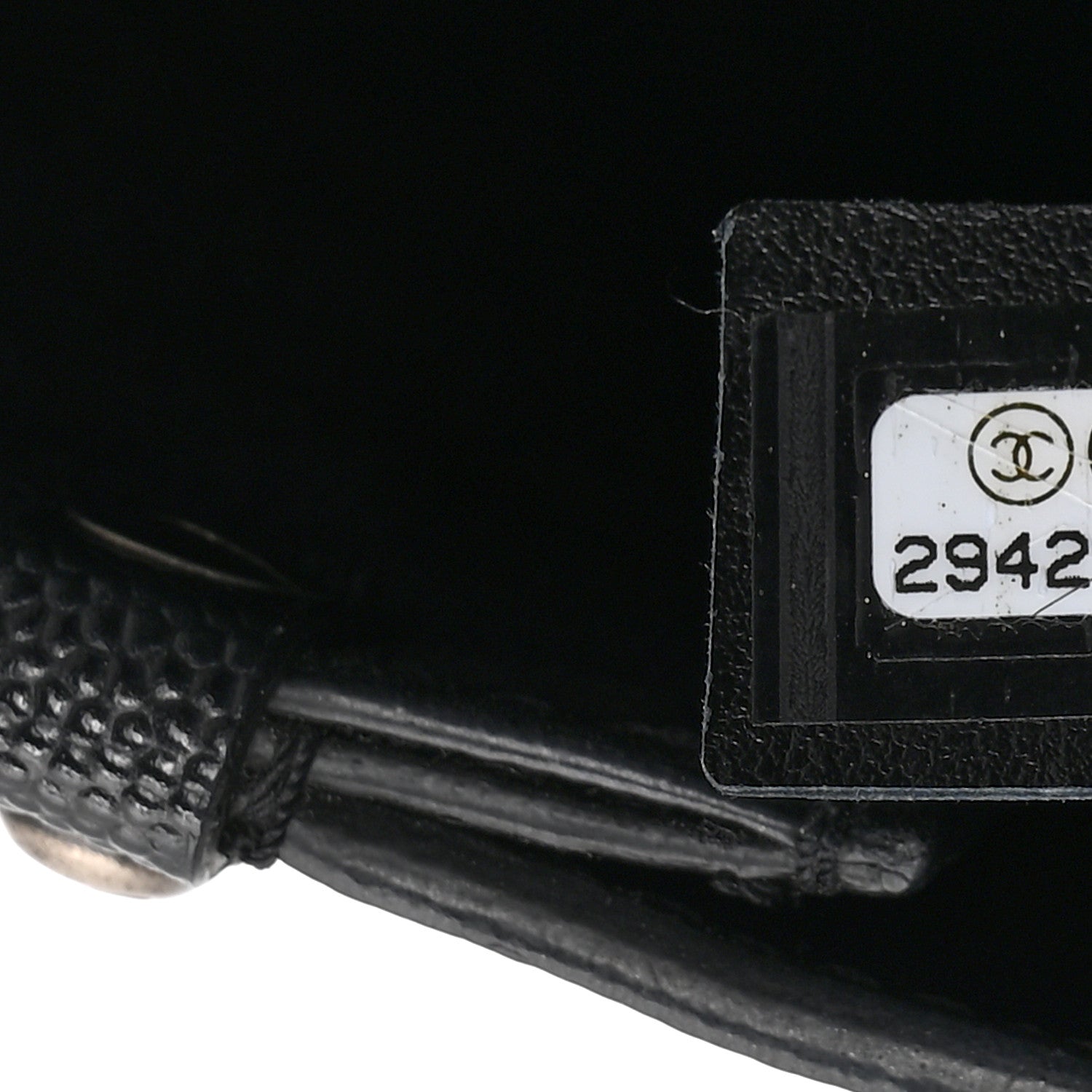 Caviar Small Studded Deauville Tote Black