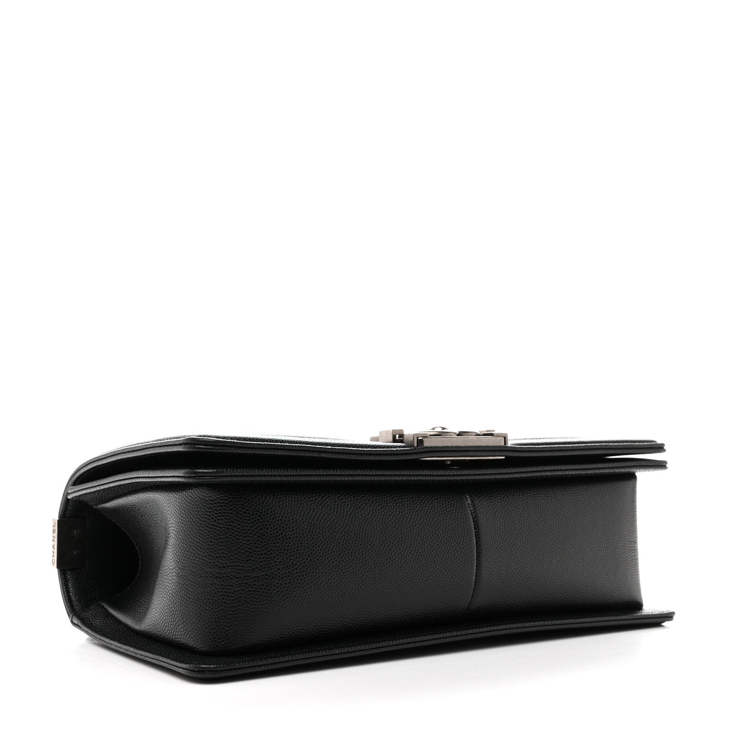 Caviar Quilted Medium Boy Flap Black