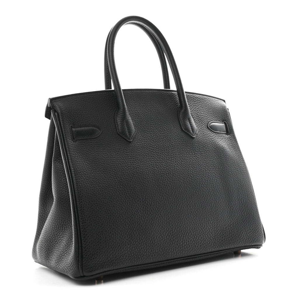 Togo Birkin 30 Black