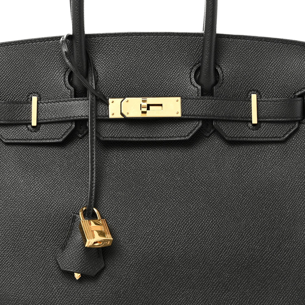 Epsom Birkin 30 Black