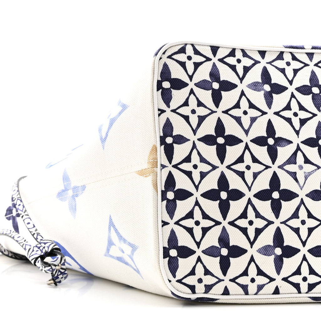 Monogram Canvas By The Pool Okinawa 2.0 Neverfull GM Blue