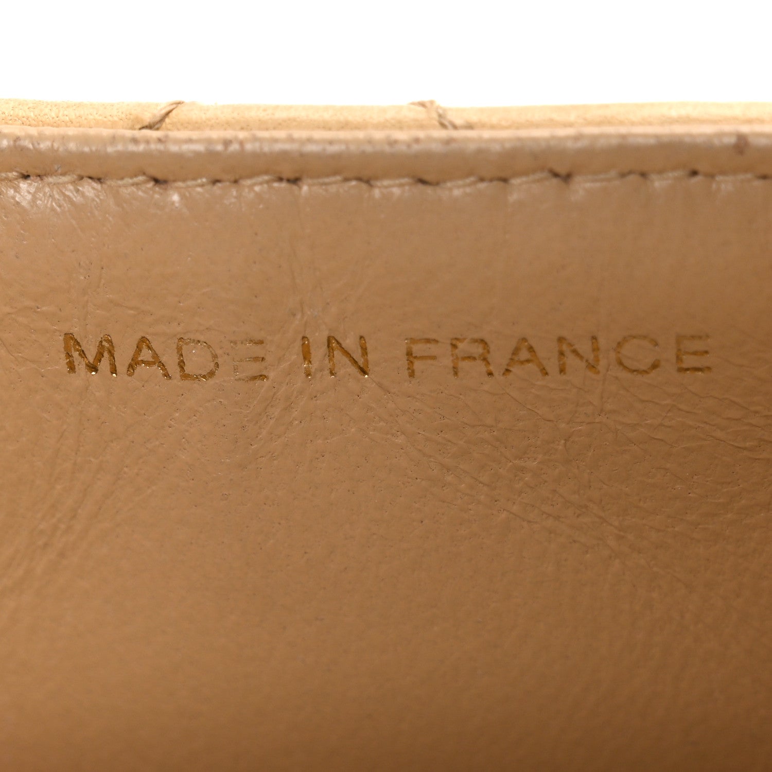 Lambskin Quilted Bekko Resin Mini Square Flap Beige