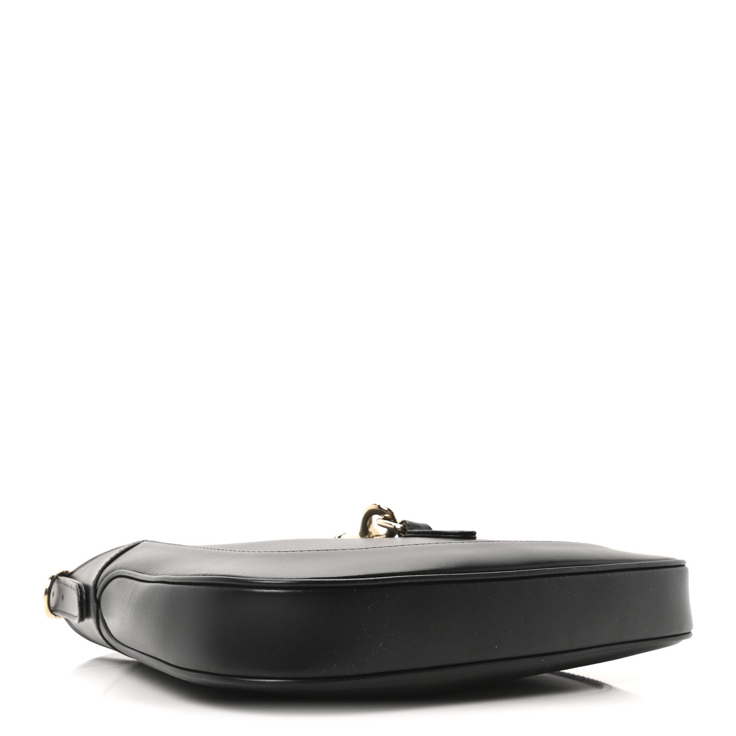 Calfskin Small Jackie Shoulder Bag Black