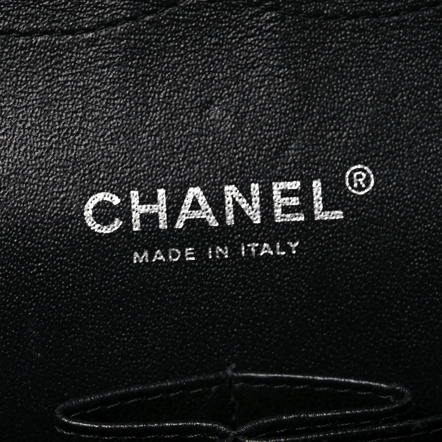 Lambskin Quilted Jumbo Double Flap So Black