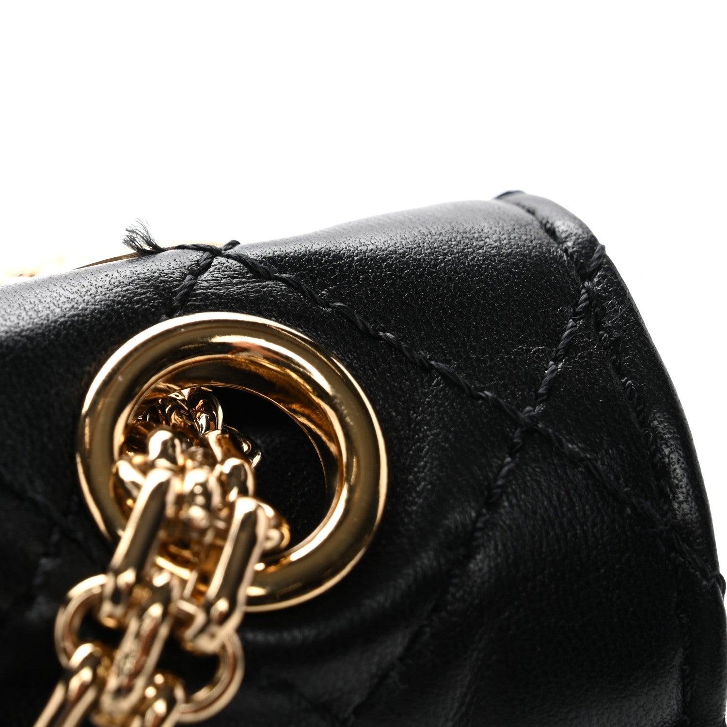 Lambskin Quilted Crush 2.55 Reissue 225 Flap Black