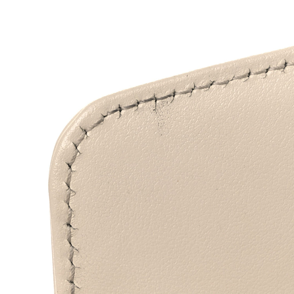 Calfskin Matelasse Small GG Marmont Shoulder Bag White