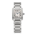 Stainless Steel 20mm Tank Francaise Quartz Watch
