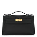 Swift Kelly Pochette Clutch Black