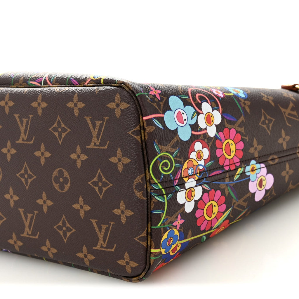 LV X TM Monogram Flowers Neverfull MM