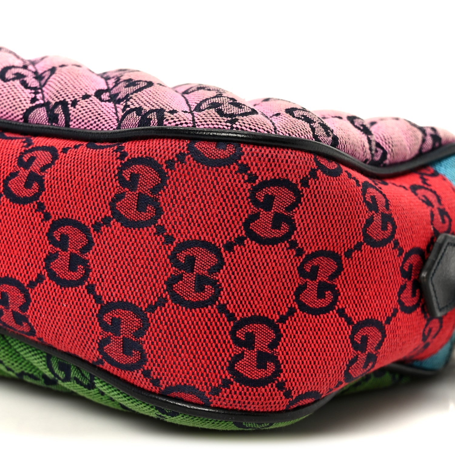 Monogram Multicolor Matelasse Diagonal Small GG Marmont Chain Shoulder Bag Pink Blue Green Red Light Blue