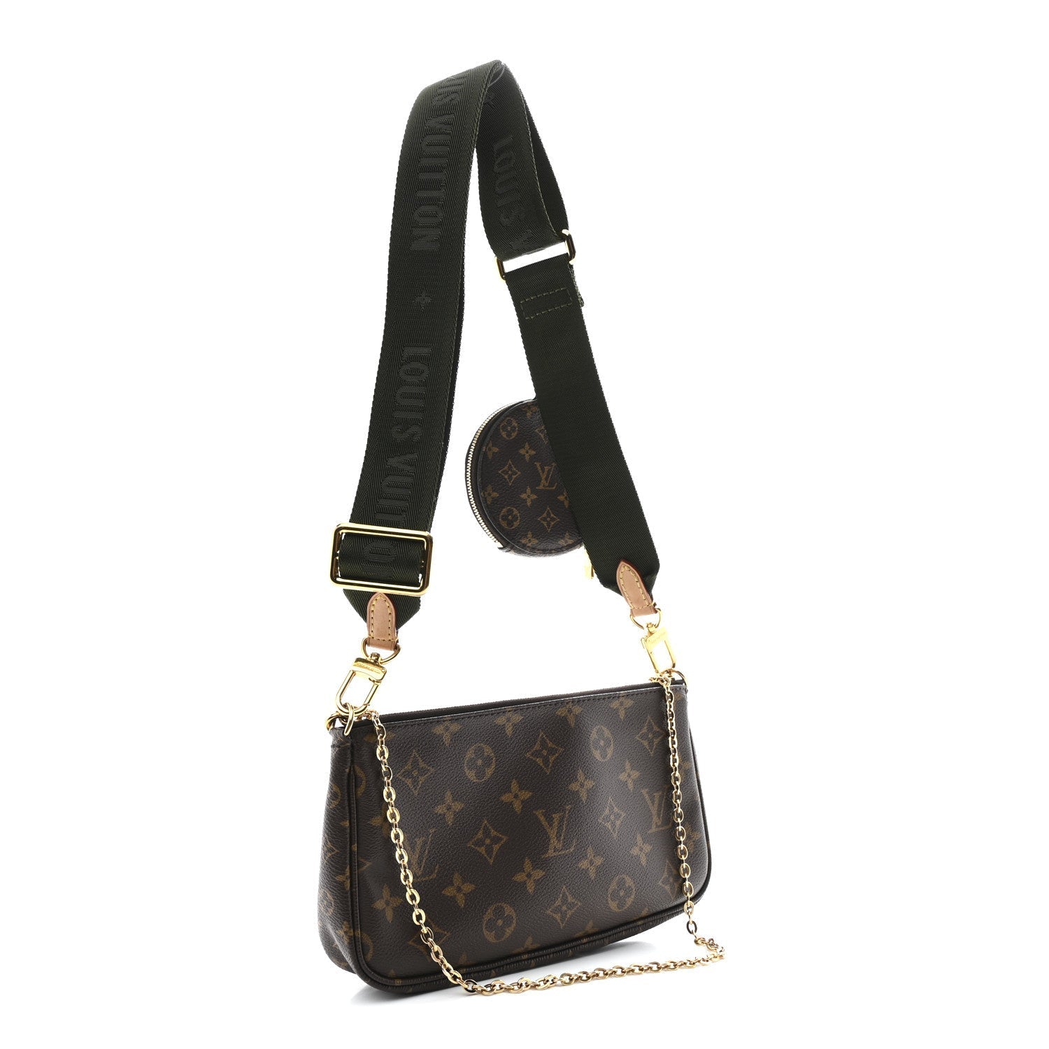 Monogram Multi Pochette Accessories Kaki