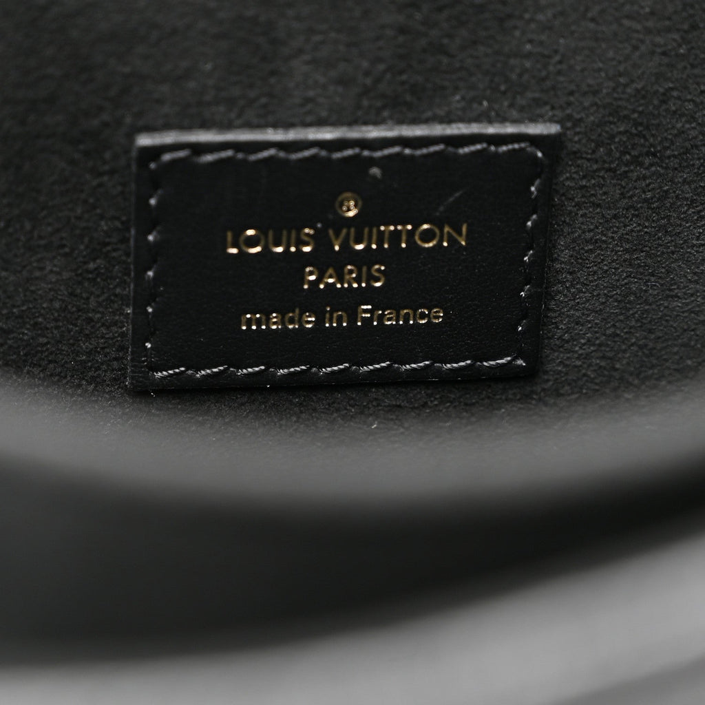 Empreinte Monogram Giant Broderies Pochette Metis Black