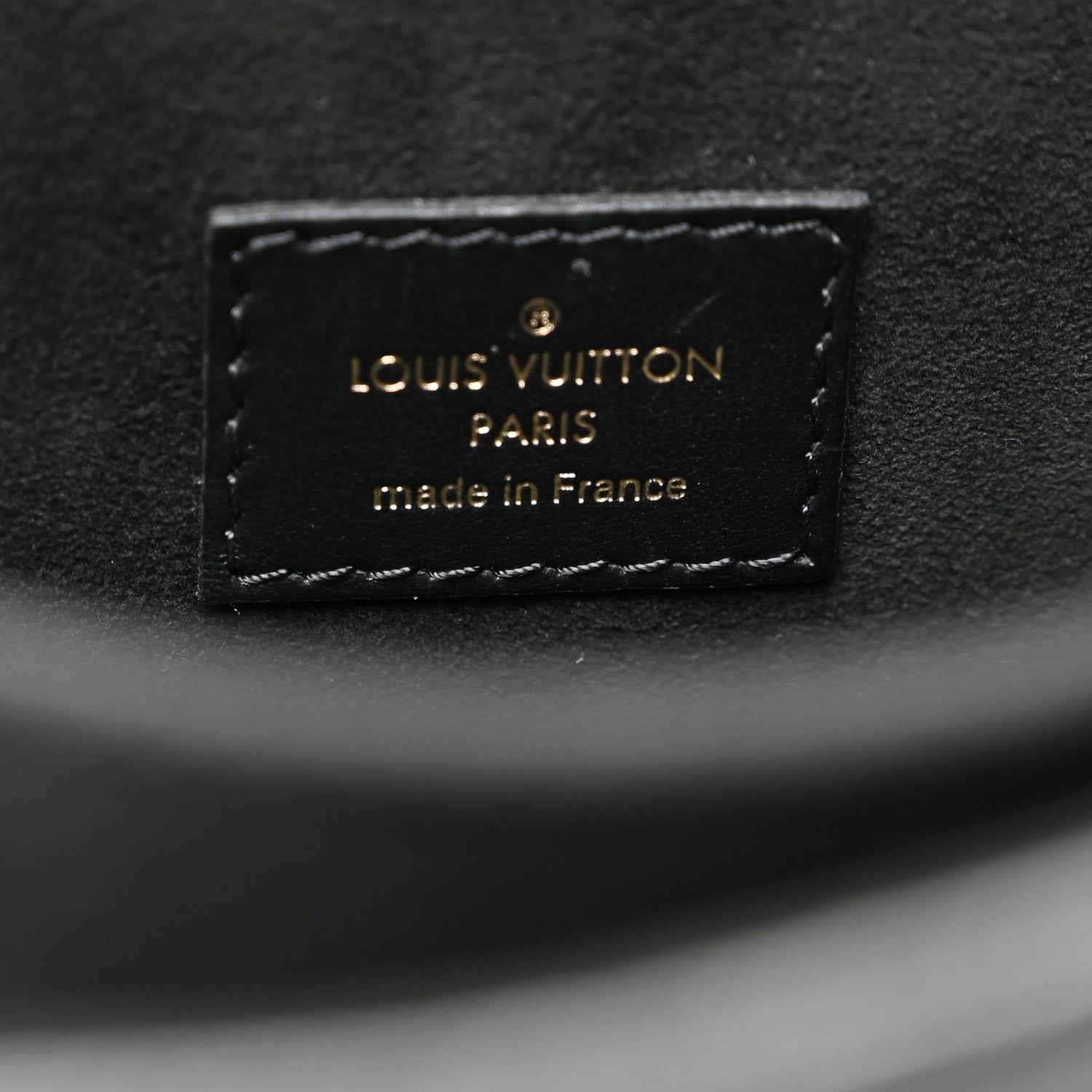 Empreinte Monogram Giant Broderies Pochette Metis Black