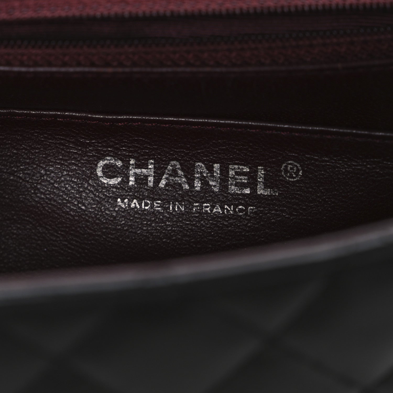 Lambskin Quilted Mini Square Flap Black
