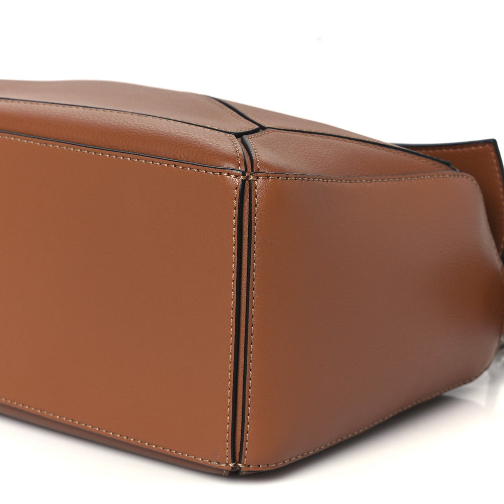 Calfskin Small Puzzle Bag Tan