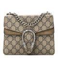 GG Supreme Monogram Mini Dionysus Shoulder Bag Taupe