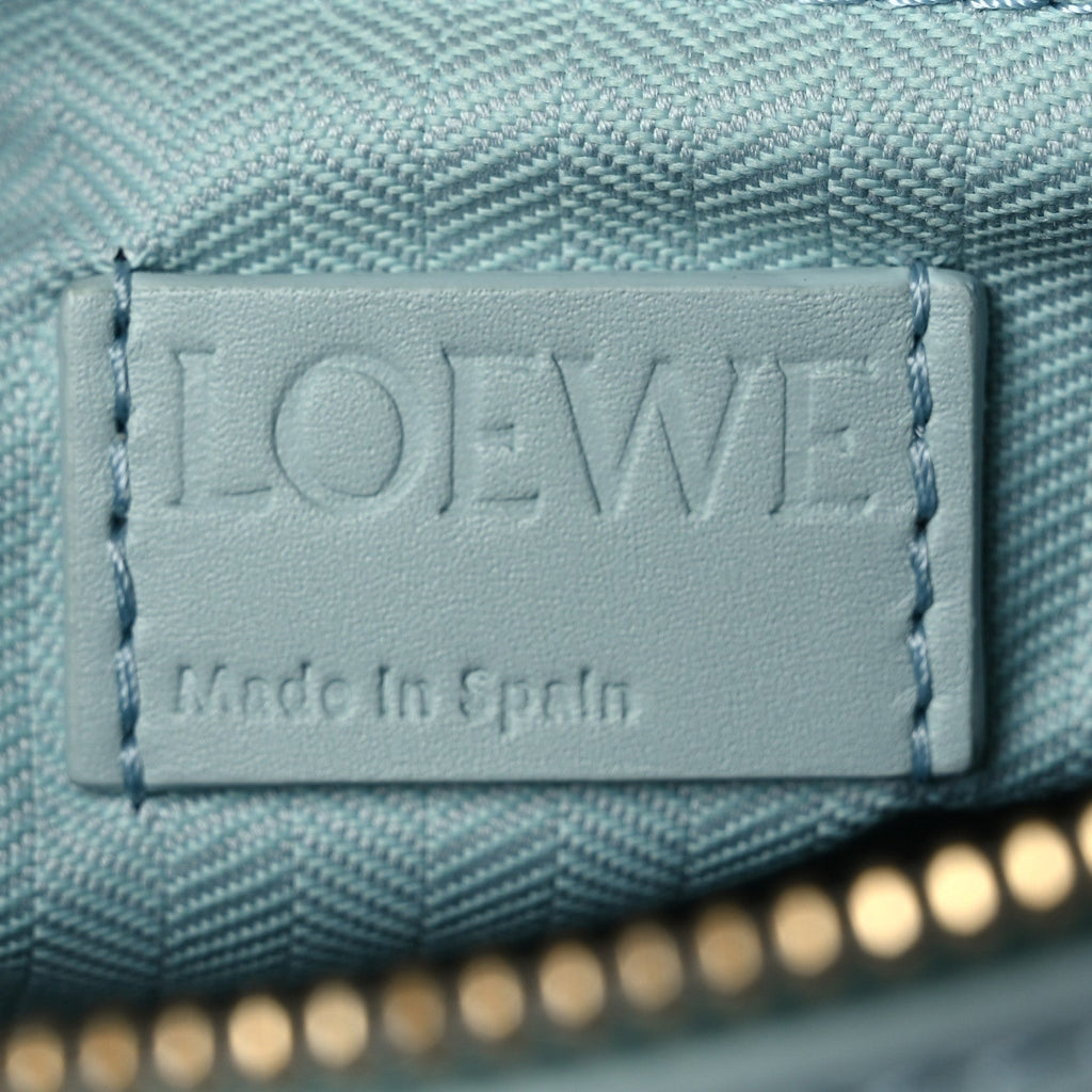 Calfskin Small Puzzle Bag Aquamarine