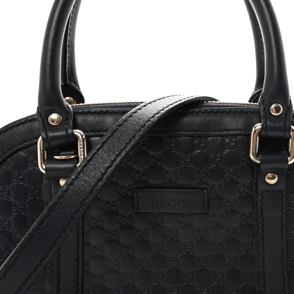 Microguccissima Mini Dome Bag Blue