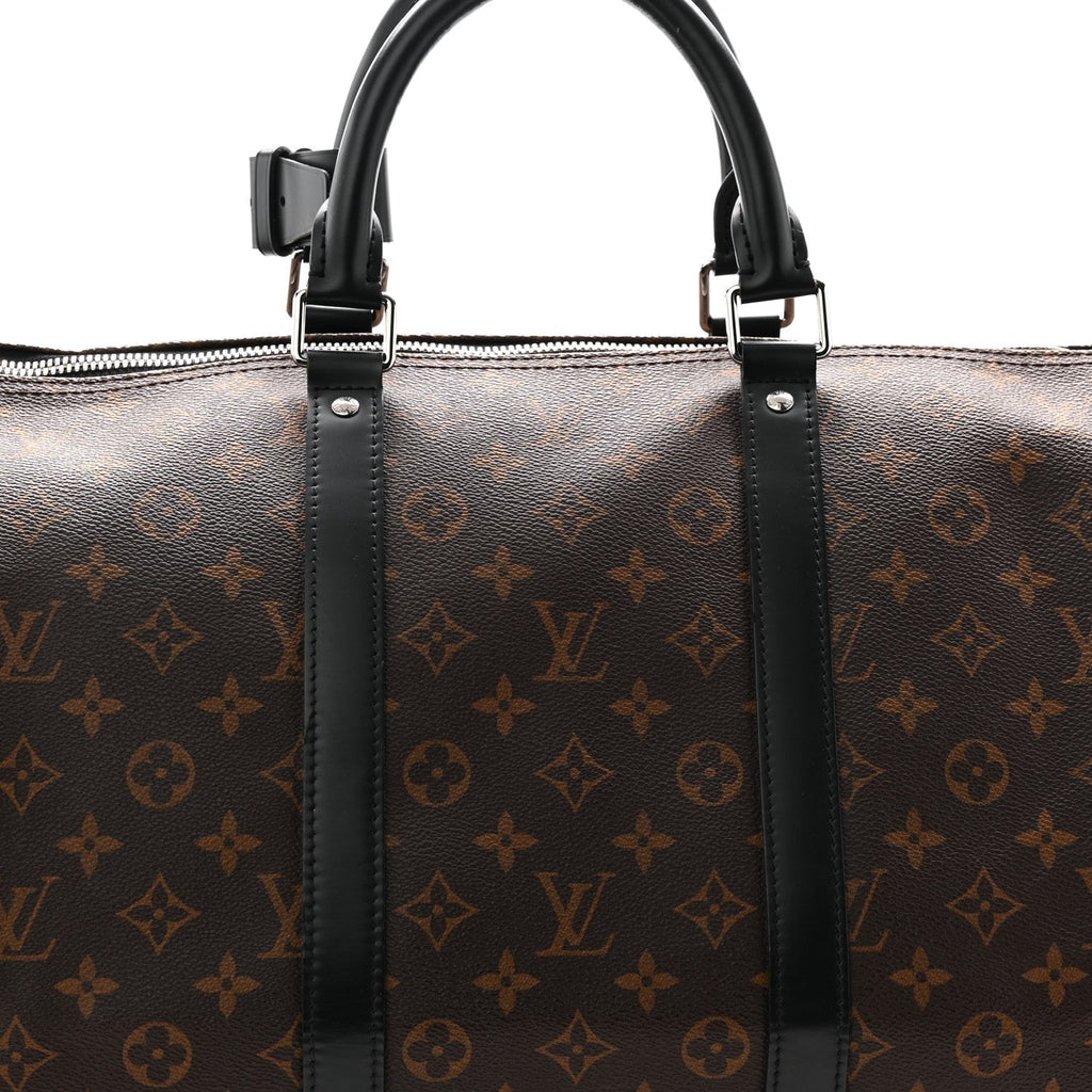 Monogram Macassar Keepall Bandouliere 55