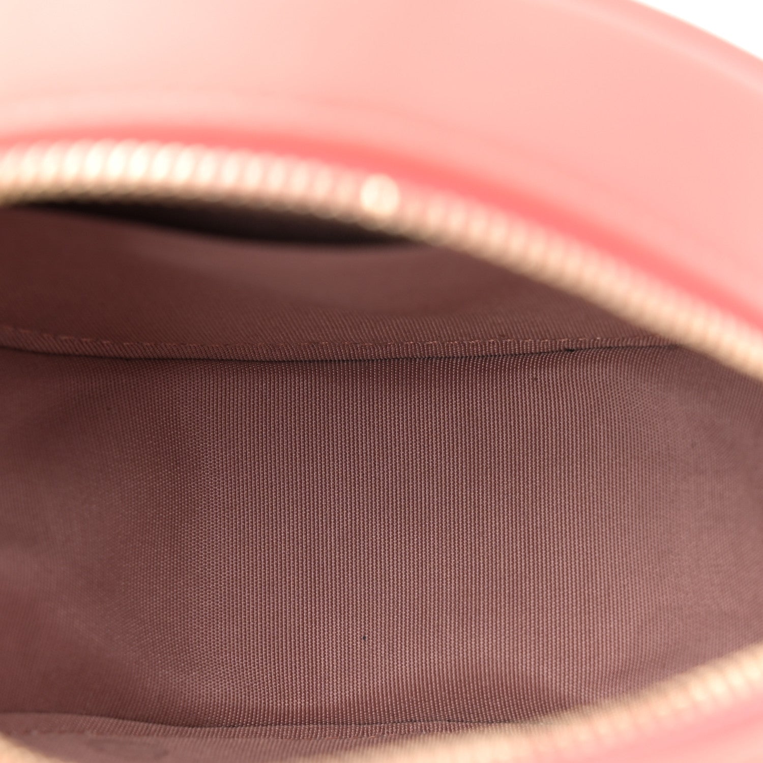 Lambskin Quilted Chanel 19 Round Clutch With Chain Pink
