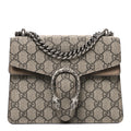 GG Supreme Monogram Mini Dionysus Shoulder Bag Taupe