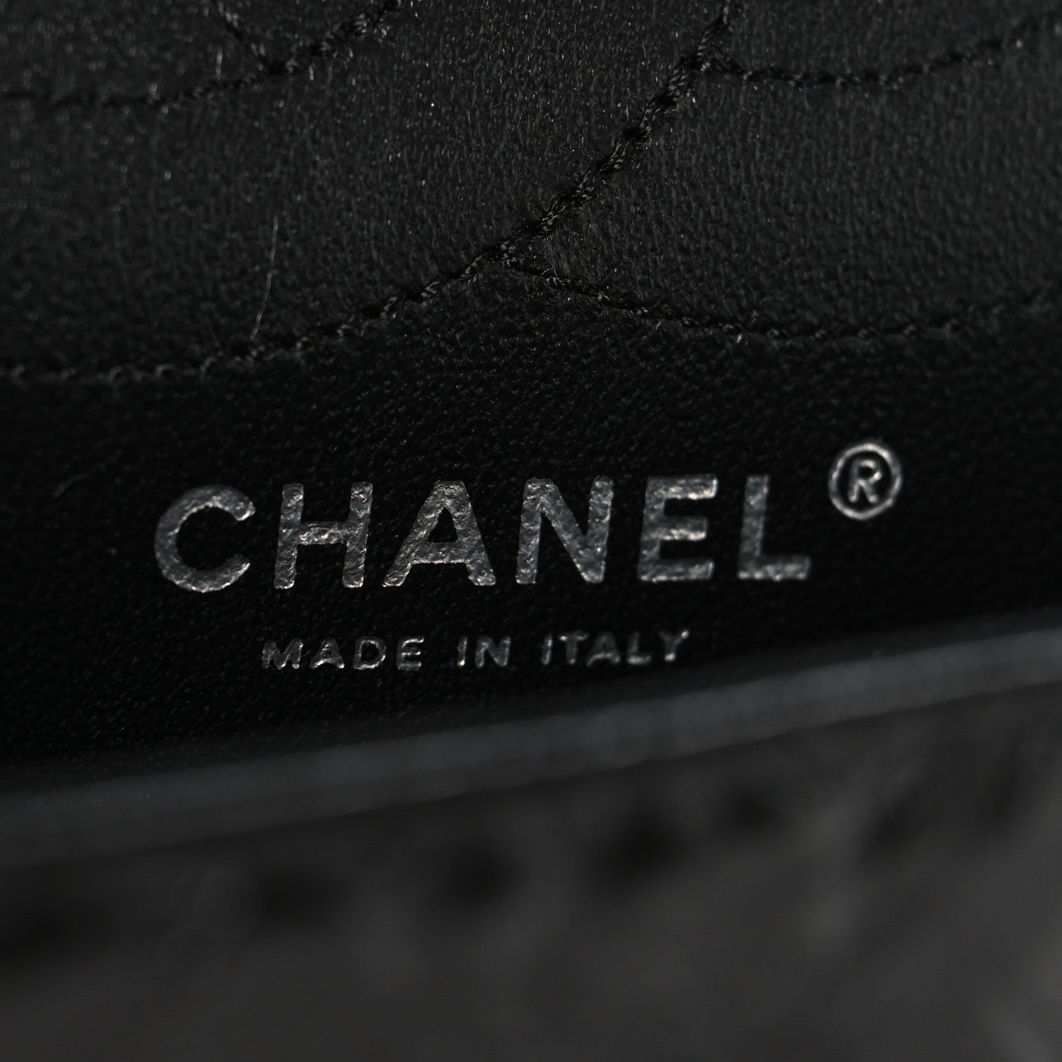 Glazed Calfskin Quilted 2.55 Reissue 226 Flap So Black
