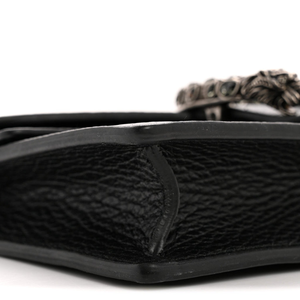 Calfskin Super Mini Dionysus Shoulder Bag Black