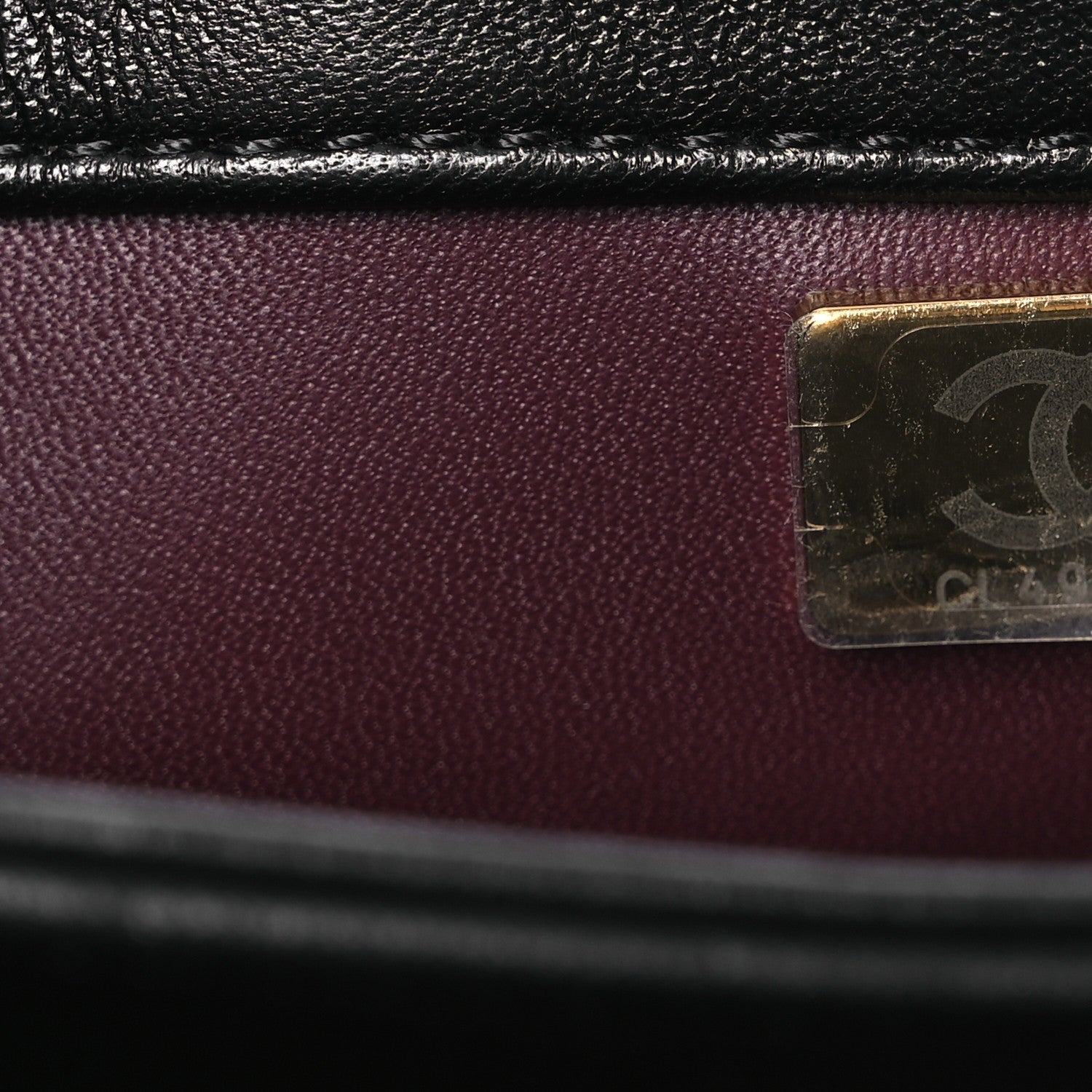 Lambskin Quilted Small Trendy CC Dual Handle Flap Bag Black