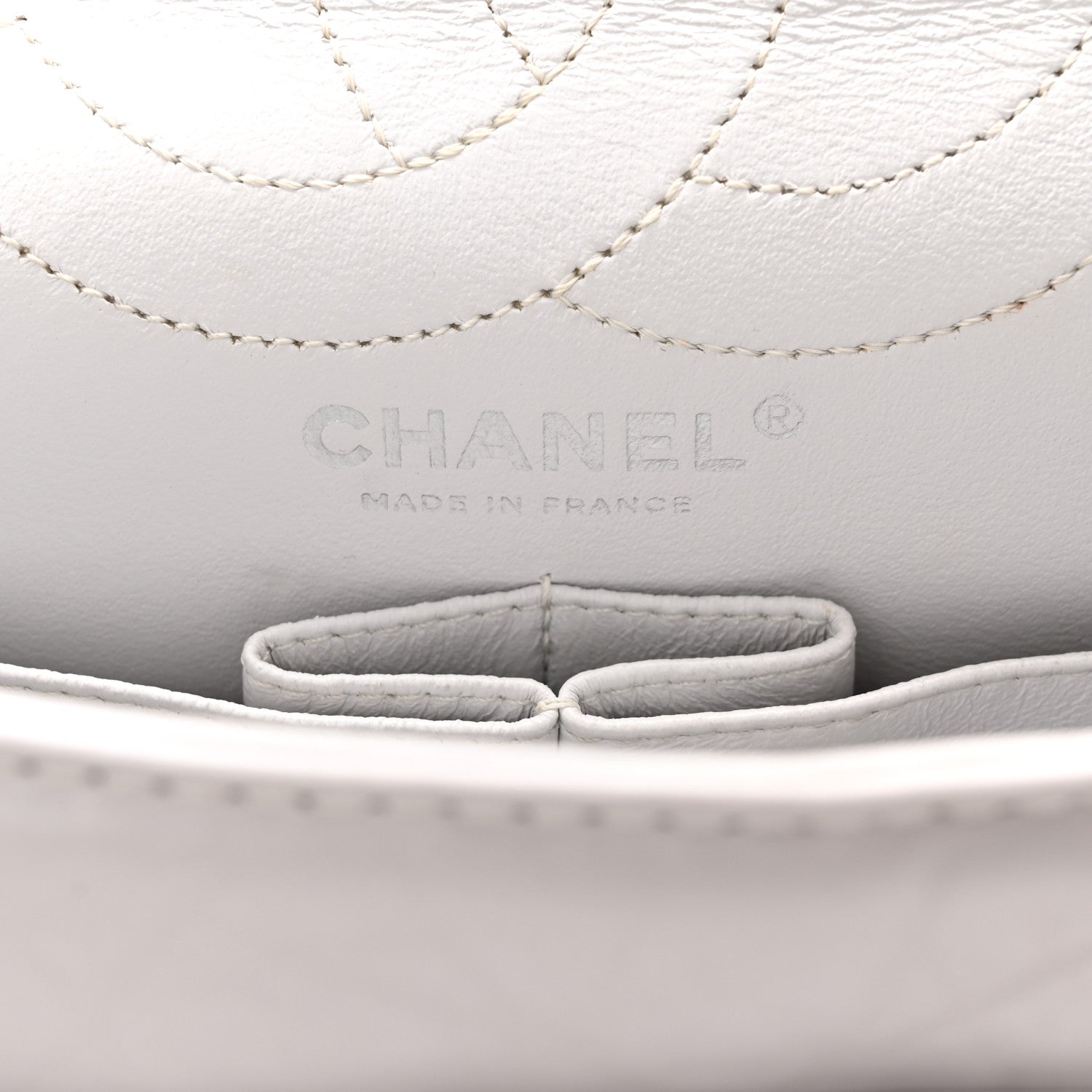 Aged Calfskin 2.55 Reissue 226 Flap White