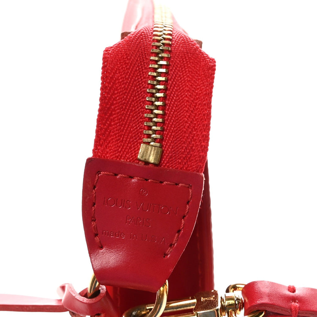 Epi Pochette Accessories 21 Castillan Red