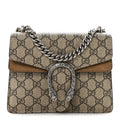 GG Supreme Monogram Mini Dionysus Shoulder Bag Taupe