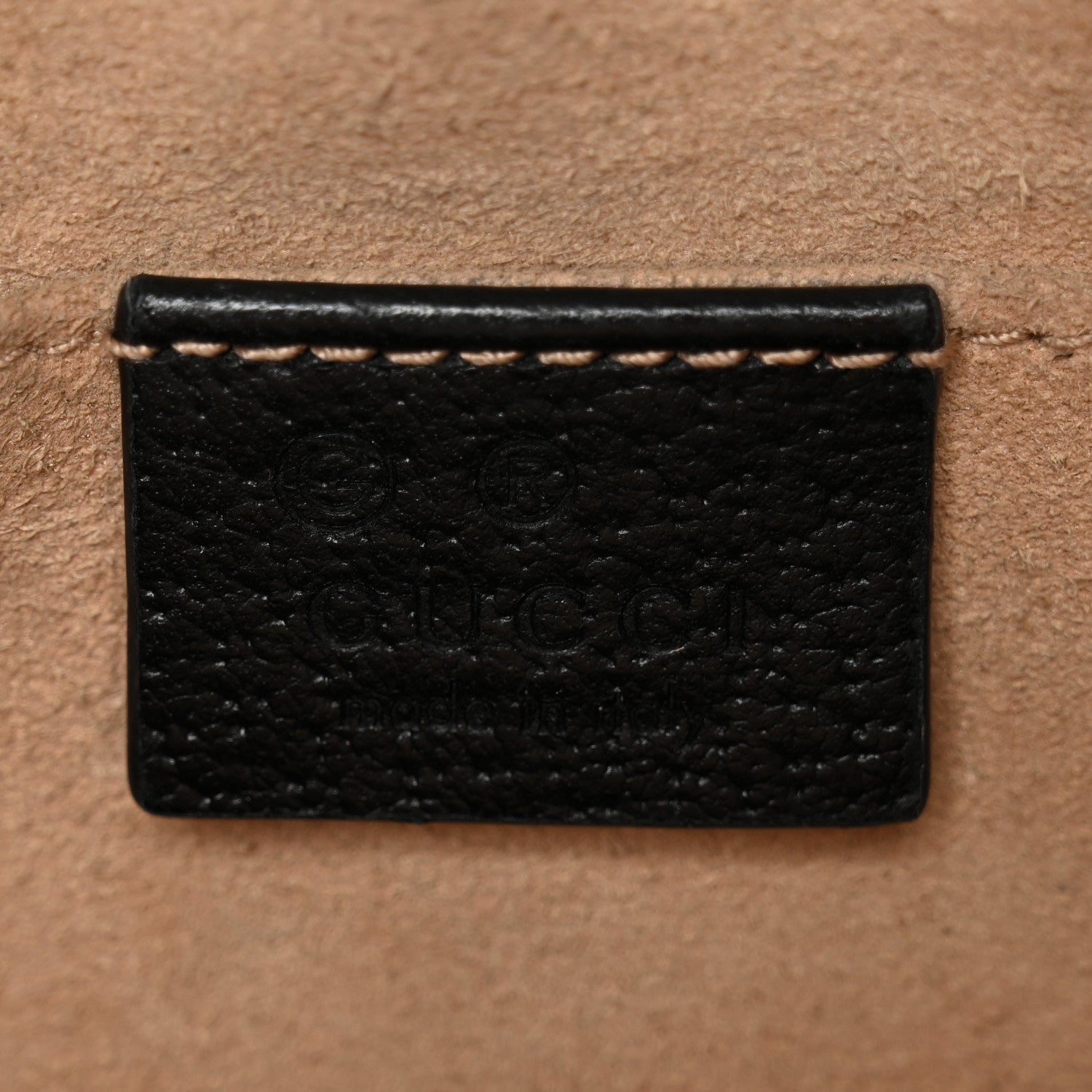 Calfskin Web Mini Ophidia Shoulder Bag Black