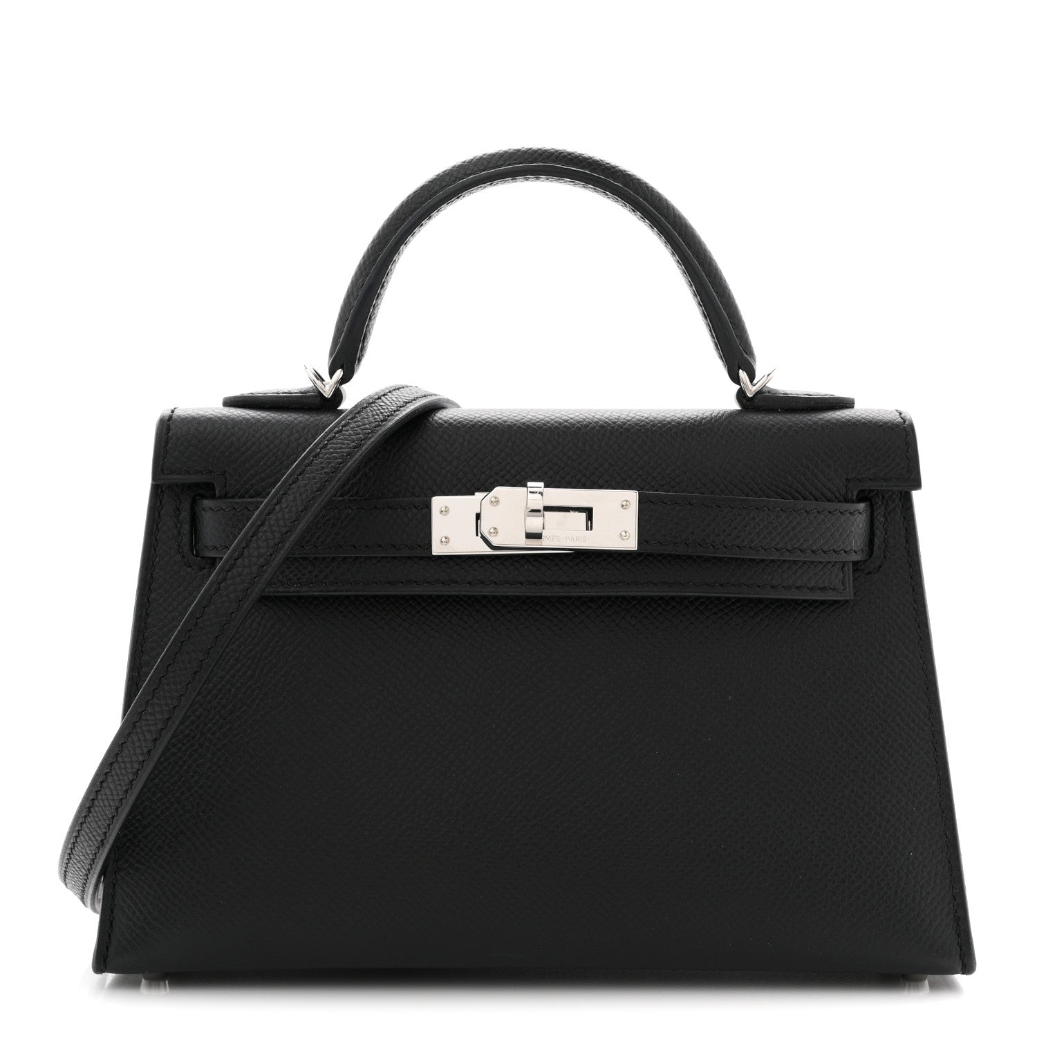 Epsom Mini Kelly Sellier 20 Black