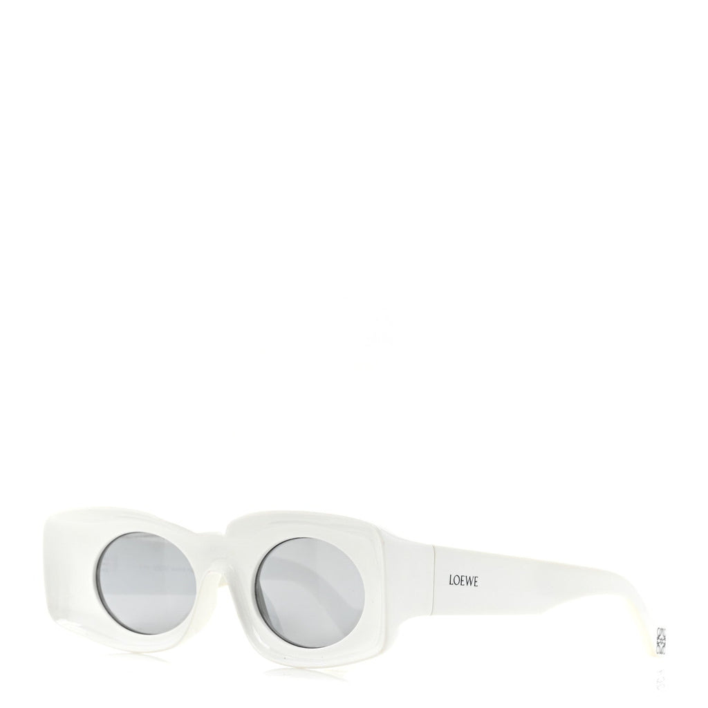 Acetate Sunglasses LW40033I White